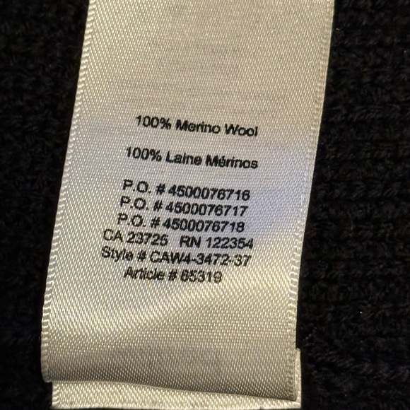 Aritzia Wilfred | Olivie Merino Wool Cardigan | Black | S - Picture 10 of 10